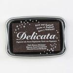 DE-354 Tusz pigmentowy - Delicata - Dark brown shimmer