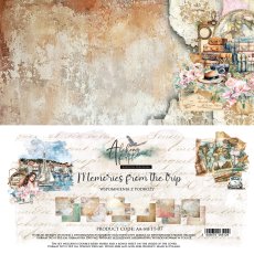 AA-MFTT-07 Alchemy of Art- 12x12'' -Zestaw papierów do scrapbookingu Memories from the trip