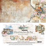 AA-MFTT-07 Alchemy of Art- 12x12'' -Zestaw papierów do scrapbookingu Memories from the trip