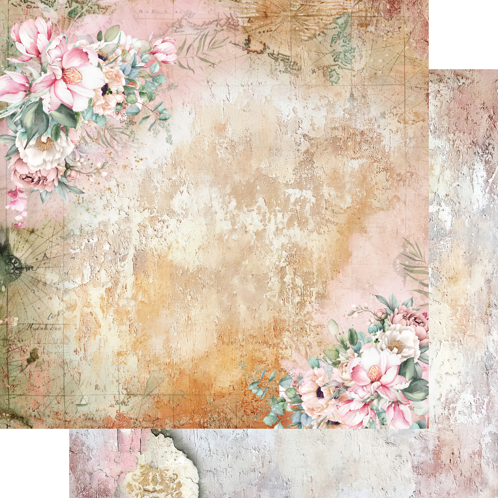 AA-MFTT-08 Alchemy of Art - 8x8'' - zestaw papierów 20,3x20,3cm- Memories from the trip