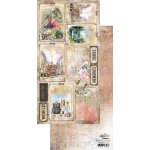  AA-MFTT-11  Papier dwustronny 15x30,5cm do samodzielnego wyciecia  Memories from the trip-TAGi 