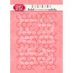 CFE-001 Folder do embossingu A6 Honeycomb Background / plaster miodu