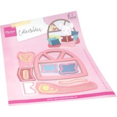 COL1565 Wykrojniki Marianne Design Collectable -Reading nook by Marleen- Kącik czytelniczy 