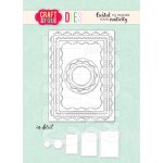 CW346 Wykrojnik /Die -ATC Decorative Stiches/ ATC przeszycia dekoracyjne -Craft&You Design