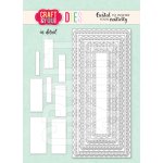 CW347 Wykrojnik /Die -DL Base Decorative Stiches / DL bazy z przeszyciami-Craft&You Design