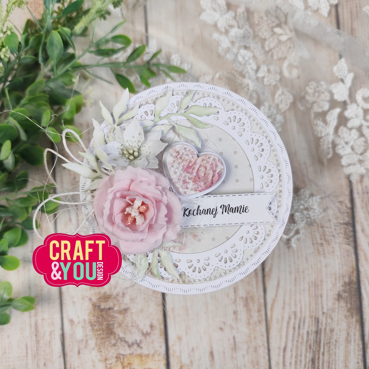 CW348 Wykrojnik /Die -Circles Base Decorative Stiches/ koła bazy z przeszyciami -Craft&You Design