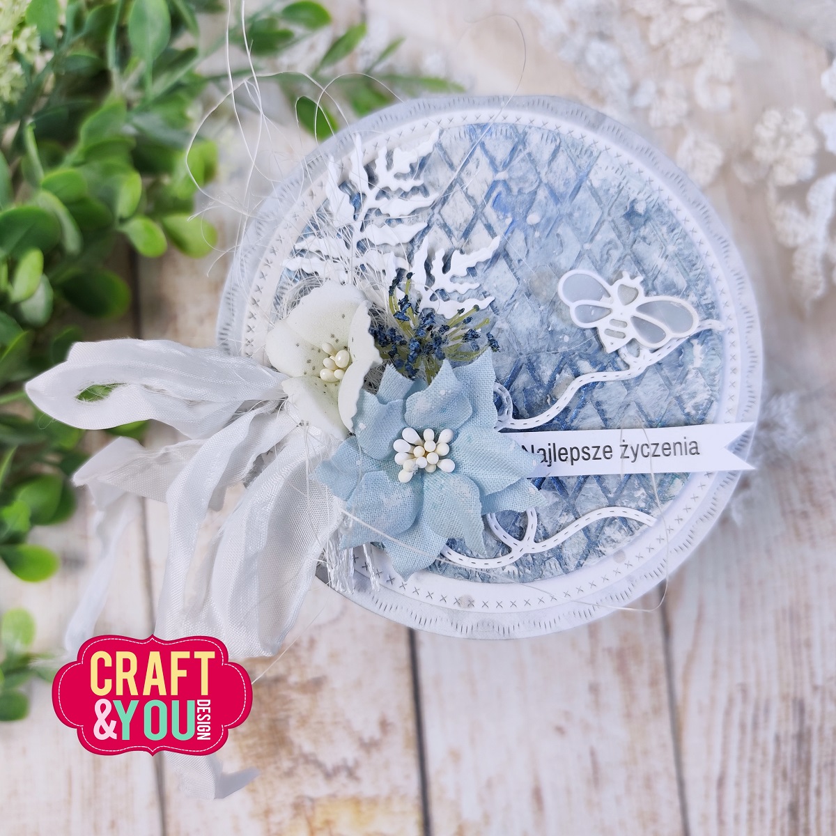 CW348 Wykrojnik /Die -Circles Base Decorative Stiches/ koła bazy z przeszyciami -Craft&You Design