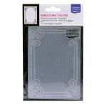 100605-036 Folder do embossingu 10,7x14,6cm - Ornate-ramka
