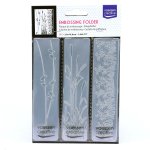 100606-011 Foldery do embossingu 3 sztuki - Nature Border Set - bordery