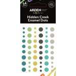 ACSED0001 Naklejki Hidden Creek  Enamel Dots (54pcs) 