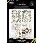 ACSLC0002 Laserowe elementy Vintage Makers Laser Cuts (90pcs) 