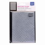 100605-184 Folder do embossingu 10,7x14,6cm - Checkered