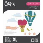 666830 Wykrojnik Sizzix • Framelits Die Set 16pcs Up and Away nr2 by Catherine Pooler
