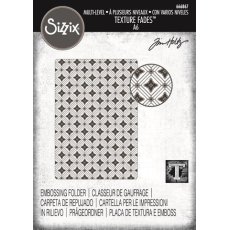 666867  Folder wytłaczający Sizzix • Tim Holtz - Multi Level -Vault- Diamonds - romby