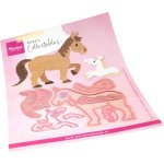 COL1568 Wykrojniki Marianne Design Collectable -Eline's Horses