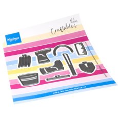 CR1693 Wykrojnik Marianne Design - CrafTables - Farm tools by Marleen