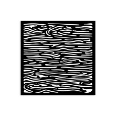 KSTDS46 Maska Stamperia Silent Sea -Media Stencil  12x12cm Wood Pattern -drewno tło