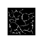KSTDS47 Maska Stamperia Silent Sea -Media Stencil  12x12cm Crackle Pattern - spękania tło