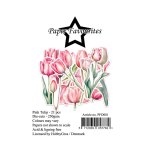 PFD001 Die-cuts -Pink Tulips- tulipany