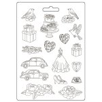 K3PTA4592 Forma Stamperia Timeless Soft Mould A4