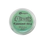 DYM83849 Pigment w proszku Ranger - Dylusions Dyamond Dust - Polished Jade