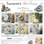 CC-C77-SAS-00 SUMMER ADVENTURES- zestaw papierów 30,5x30,5cm