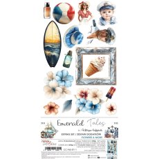 CC-F40-ET-11 EMERALD TALES zestaw DODATKÓW - FLOWERS