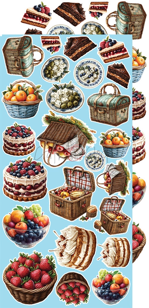 CC-C77-SAS-11 SUMMER ADVENTURES zestaw DODATKÓW - CHILL