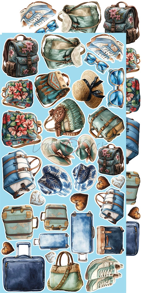 CC-C77-SAS-11 SUMMER ADVENTURES zestaw DODATKÓW - CHILL