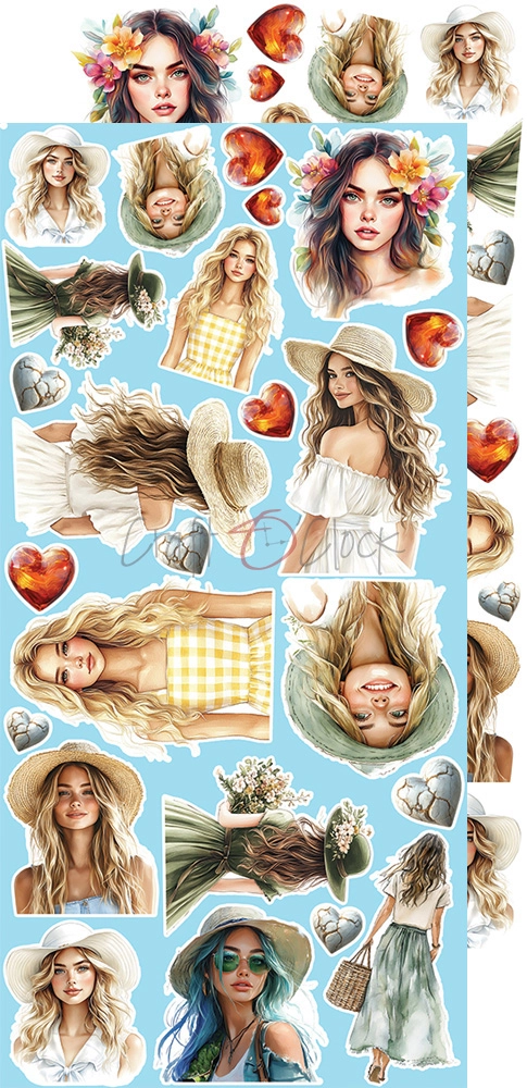 CC-C77-SAS-11 SUMMER ADVENTURES zestaw DODATKÓW - CHILL