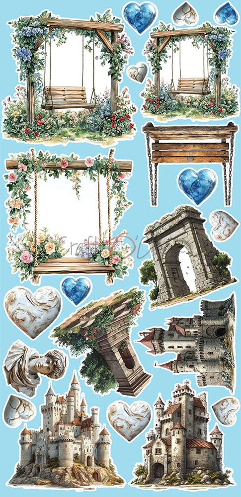 CC-C77-SAS-11 SUMMER ADVENTURES zestaw DODATKÓW - CHILL