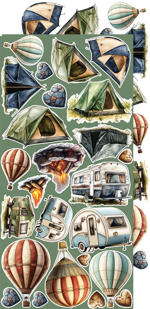 CC-C77-SAS-12 SUMMER ADVENTURES - zestaw DODATKÓW - TRIP