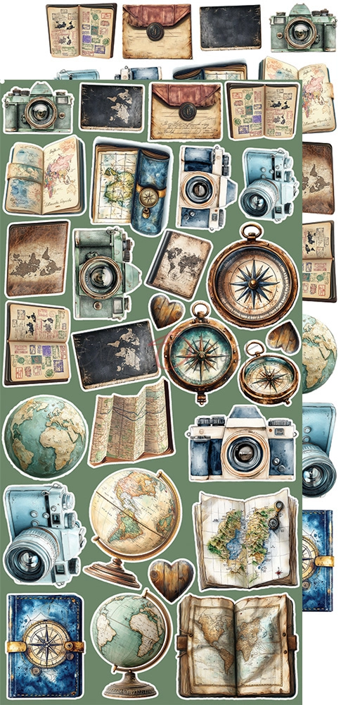 CC-C77-SAS-12 SUMMER ADVENTURES - zestaw DODATKÓW - TRIP