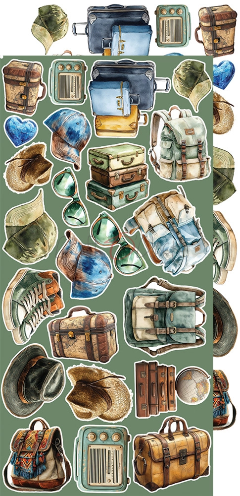 CC-C77-SAS-12 SUMMER ADVENTURES - zestaw DODATKÓW - TRIP