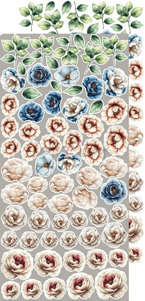 CC-C76-MT-11 MINDFULNESS TIME zestaw DODATKÓW - FLOWERS