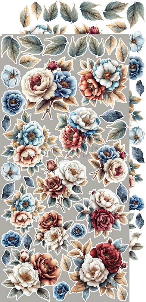 CC-C76-MT-11 MINDFULNESS TIME zestaw DODATKÓW - FLOWERS