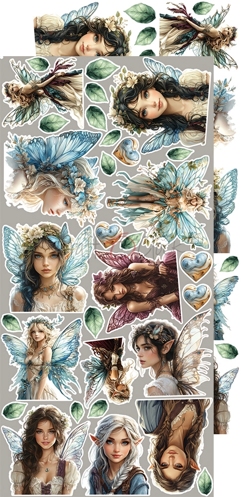 CC-C76-MT-11 MINDFULNESS TIME zestaw DODATKÓW - FLOWERS