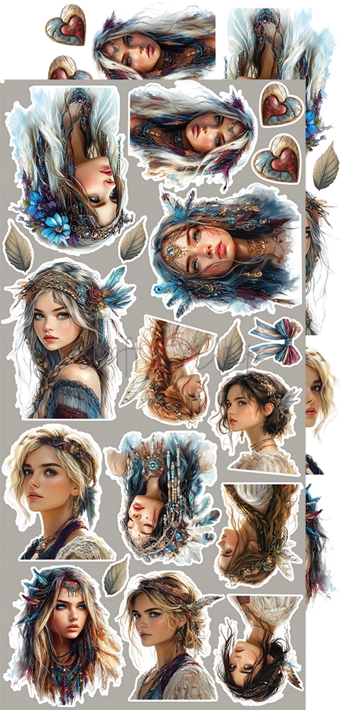 CC-C76-MT-11 MINDFULNESS TIME zestaw DODATKÓW - FLOWERS