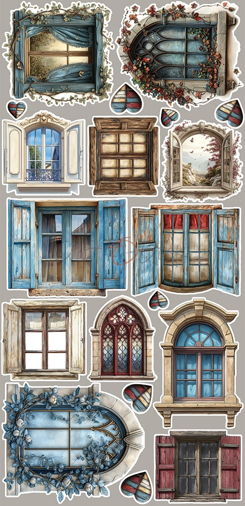 CC-C76-MT-11 MINDFULNESS TIME zestaw DODATKÓW - FLOWERS