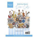 VK9628 Die-cuts -Marianne Design -Making Music