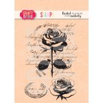 CS052 Clear Stamps Vintage Rose/Róża - Craft & You Design