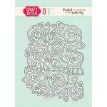 CW351 Wykrojnik /Die -Flower Background/ tło kwiatowe -Craft&You Design