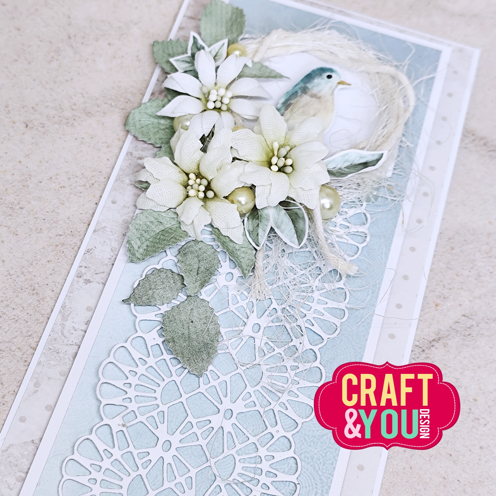 CW352 Wykrojnik /Die -Lace/koronka,border -Craft&You Design