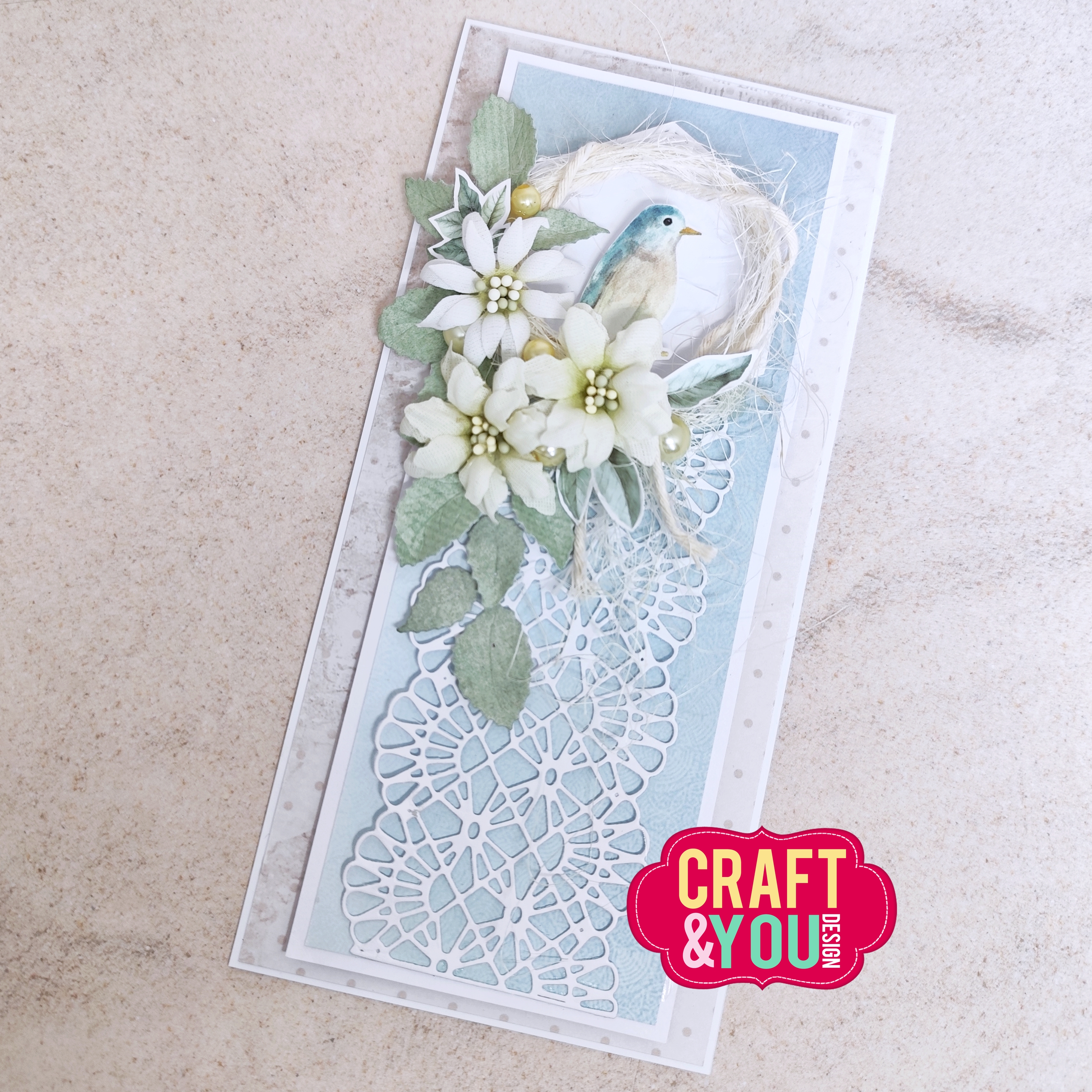 CW352 Wykrojnik /Die -Lace/koronka,border -Craft&You Design