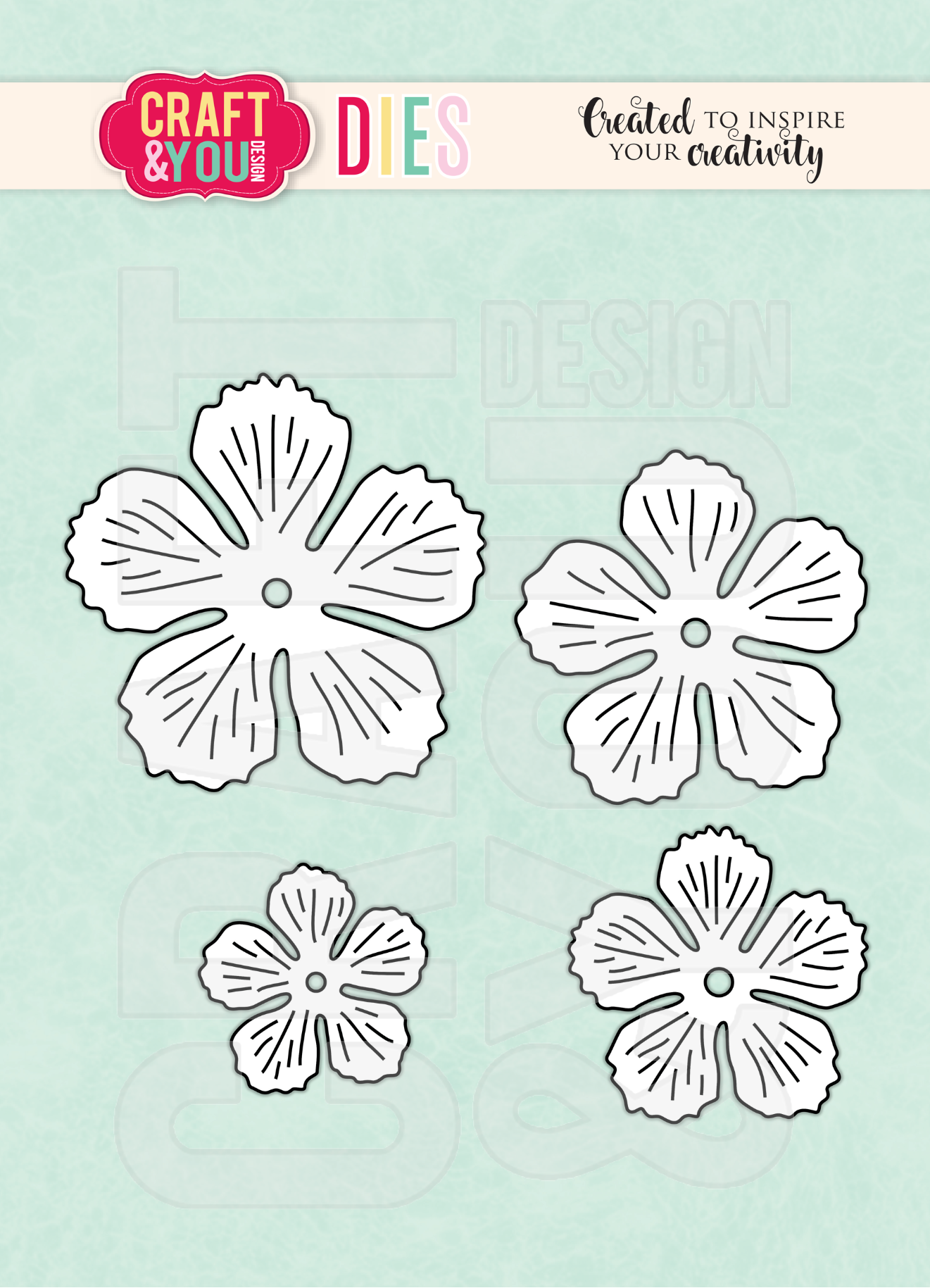 CW354 Wykrojnik /Die -Magda's Rose/Róża Magdy -Craft&You Design