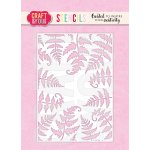 SC009 Stencil / Maska Ferns/Paprotki- Craft & You Design