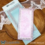 SAME-INS023 Wykrojnik Wykrojnik Prostokąty - tło kartki DL - ScrapAndMe 