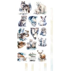 AA-MOTNL-11 Papier dwustronny 15x30,5cm do samodzielnego wyciecia Magic of the Northern Lights