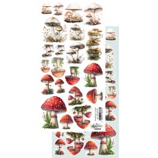 AA-TWOF-09 Papier dwustronny 15x30,5cm do samodzielnego wyciecia  In World of fairies/Świat Wróżek