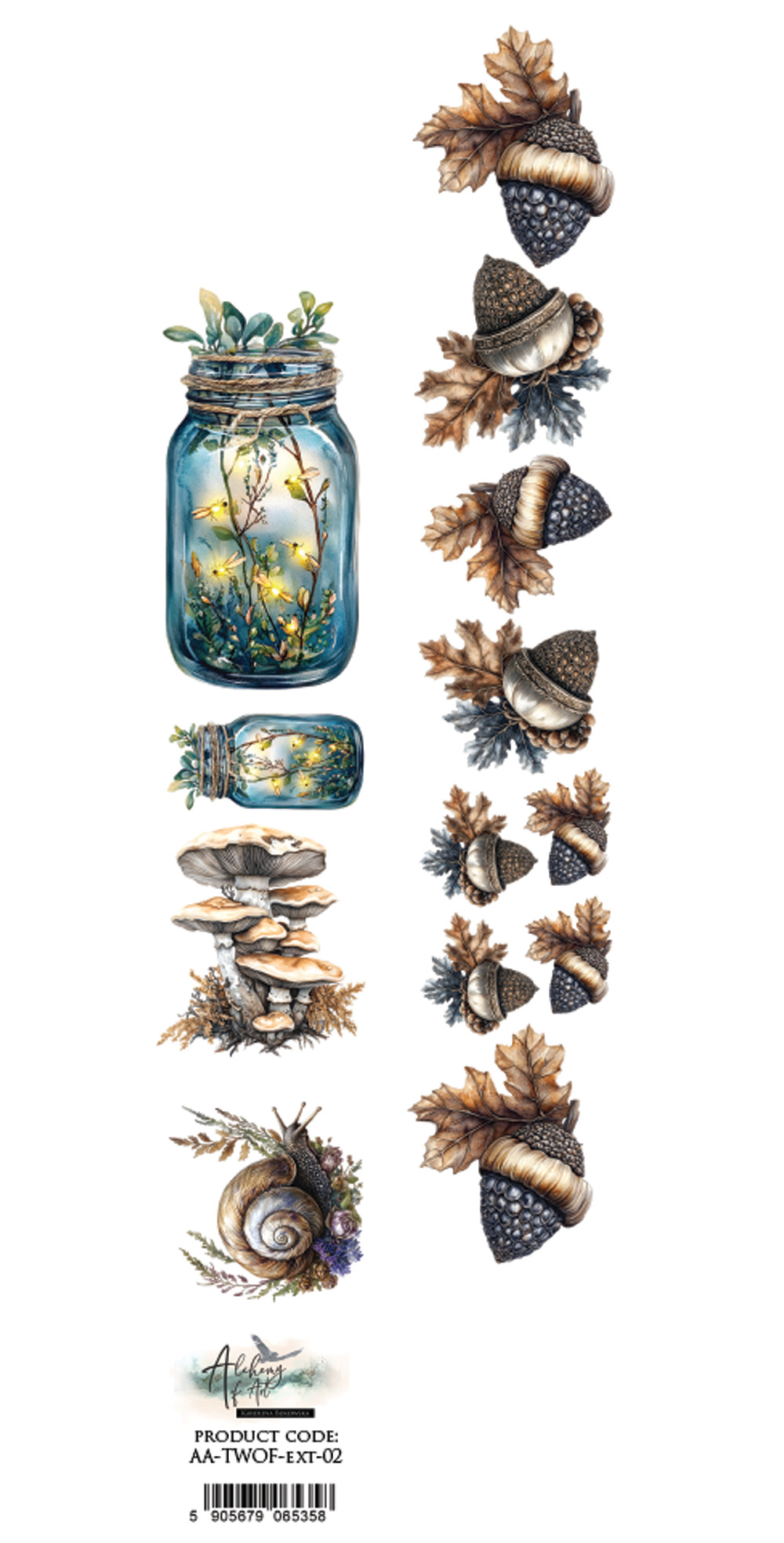 AA-TWOF-EXT-02 PASECZEK/ STRIPS z dodatkami In World of fairies/Świat Wróżek